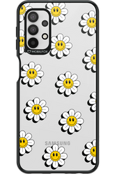 Smiley Flowers Transparent - Samsung Galaxy A32 5G