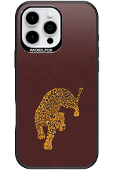 Burgundy Leopard - Apple iPhone 16 Pro Max