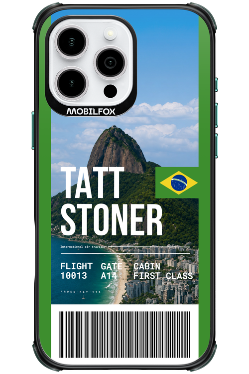 TATT STONER (fly ticket) 2.0 - Apple iPhone 16 Pro Max