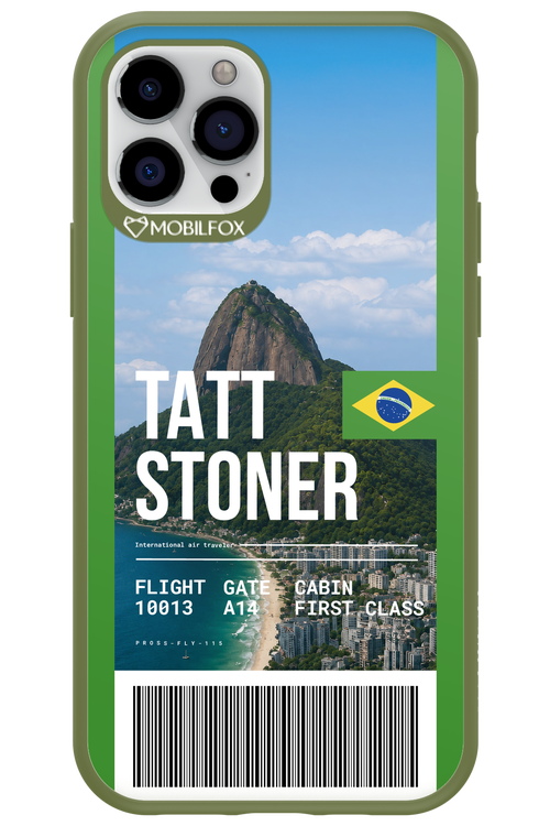 TATT STONER (fly ticket) 2.0 - Apple iPhone 12 Pro
