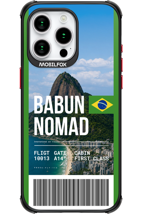 BABUN NOMAD (fly ticket) 2.0 - Apple iPhone 15 Pro Max