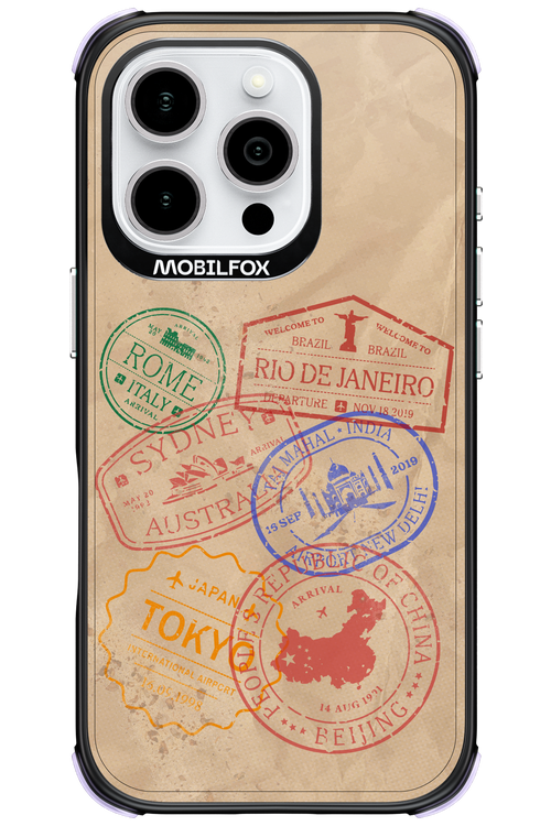 Travel Stamps 2.0 - Apple iPhone 16 Pro