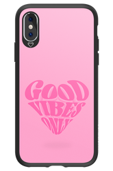 Good Vibes Heart - Apple iPhone X