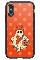 Ghost Girl (Orange) - Apple iPhone XS