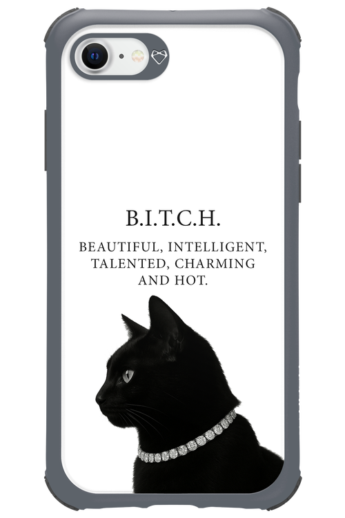 B. i. t. c. h. - Apple iPhone SE 2020