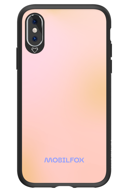 Pastel Peach - Apple iPhone X