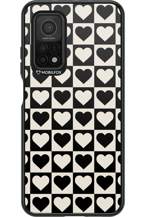 Checkered Heart - Xiaomi Mi 10T 5G