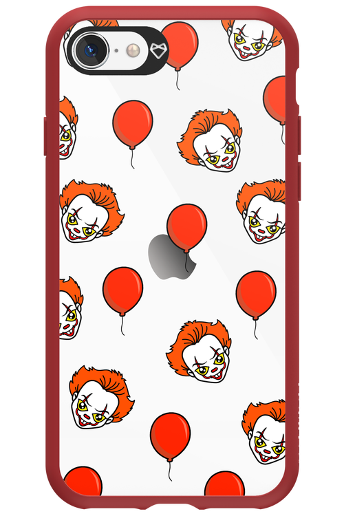 Mystery Clown (Transparent) - Apple iPhone SE 2020