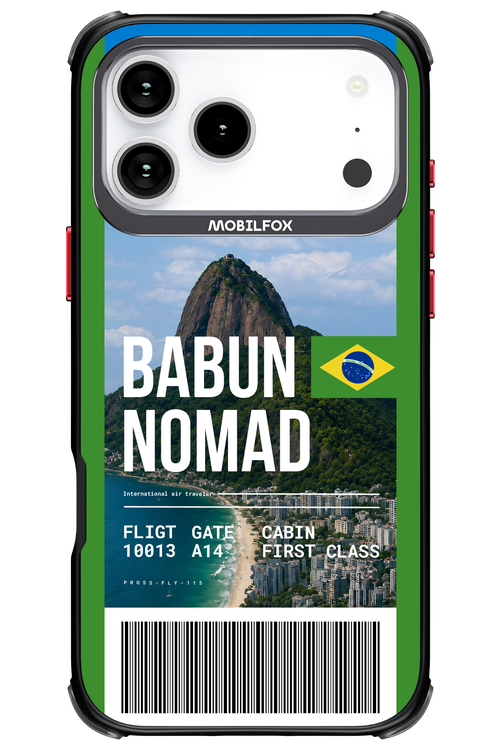 BABUN NOMAD (fly ticket) 2.0 - Apple iPhone 17 Pro Max