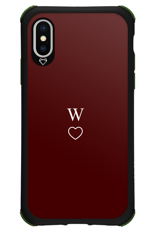 W Burgundia 2.0 - Apple iPhone XS