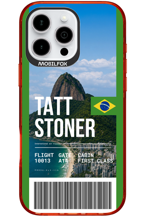 TATT STONER (fly ticket) 2.0 - Apple iPhone 16 Pro Max
