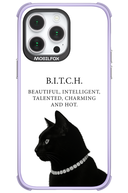 B. i. t. c. h. - Apple iPhone 14 Pro Max