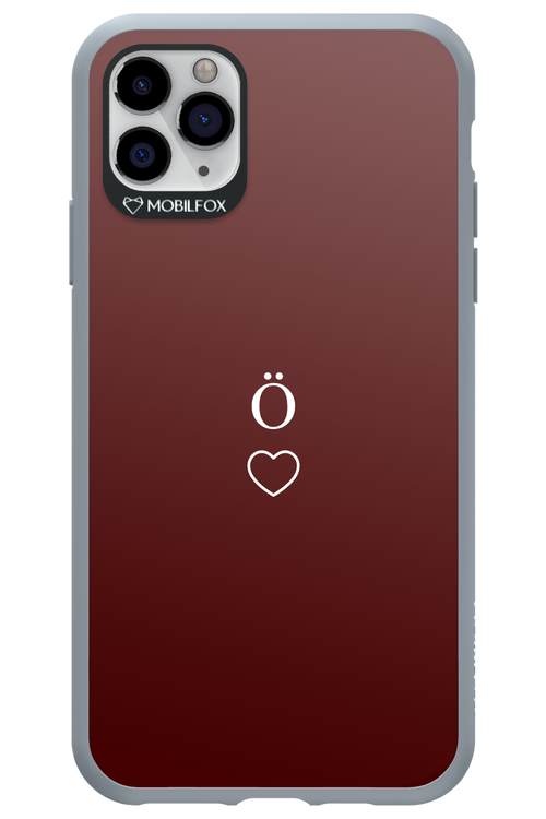 O Burgundia II 2.0 - Apple iPhone 11 Pro Max