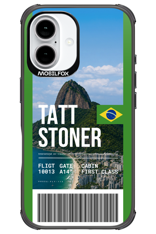 TATT STONER (fly ticket) 2.0 - Apple iPhone 16