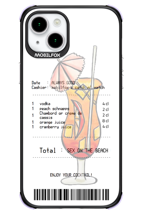 sex on the beach cocktail - Apple iPhone 15 Plus