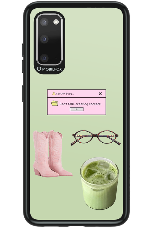 Matcha Babe - Samsung Galaxy S20