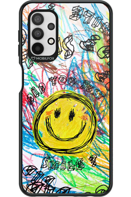 Crayon Smiley Colorful - Samsung Galaxy A32 5G