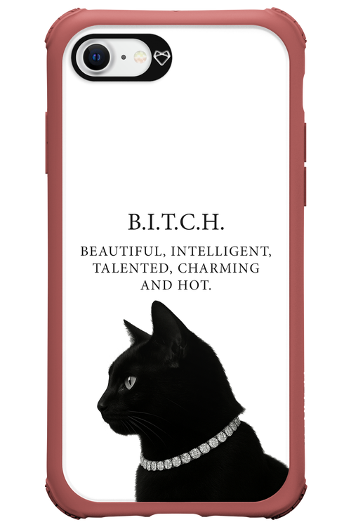 B. i. t. c. h. - Apple iPhone 7