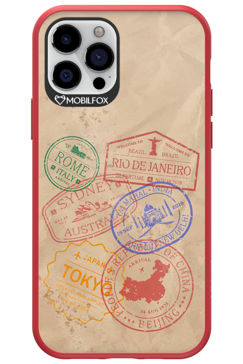 Travel Stamps 2.0 - Apple iPhone 12 Pro