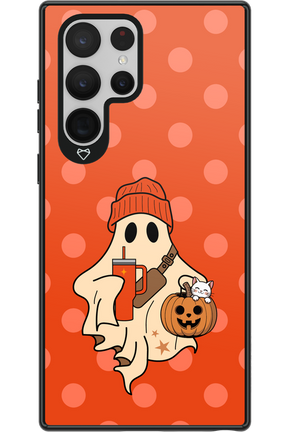 Ghost Girl (Orange) - Samsung Galaxy S22 Ultra