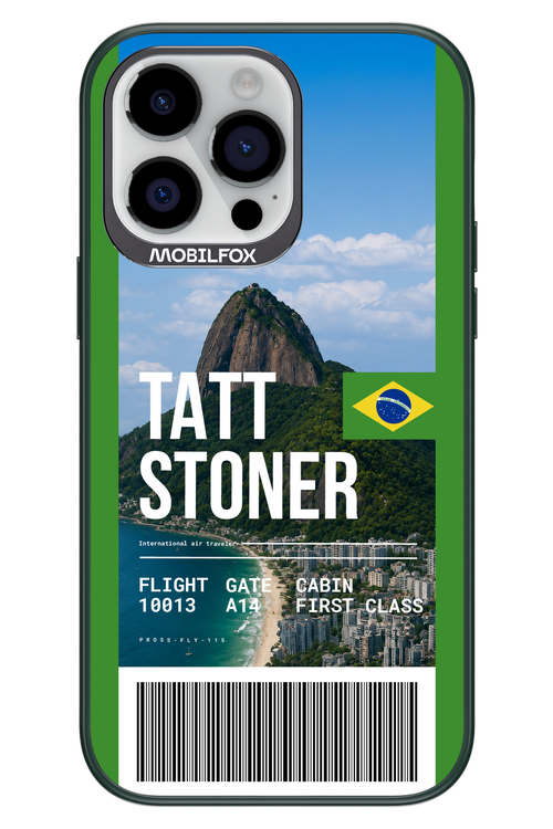 TATT STONER (fly ticket) 2.0 - Apple iPhone 14 Pro Max