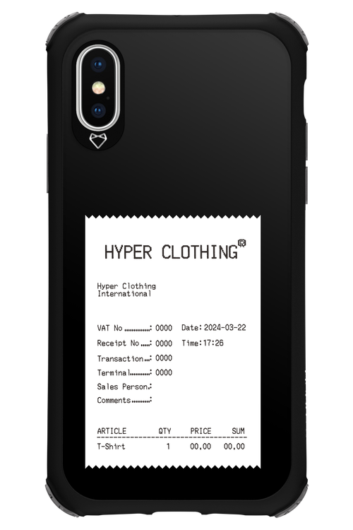 HYPER RECEIPT - Apple iPhone X