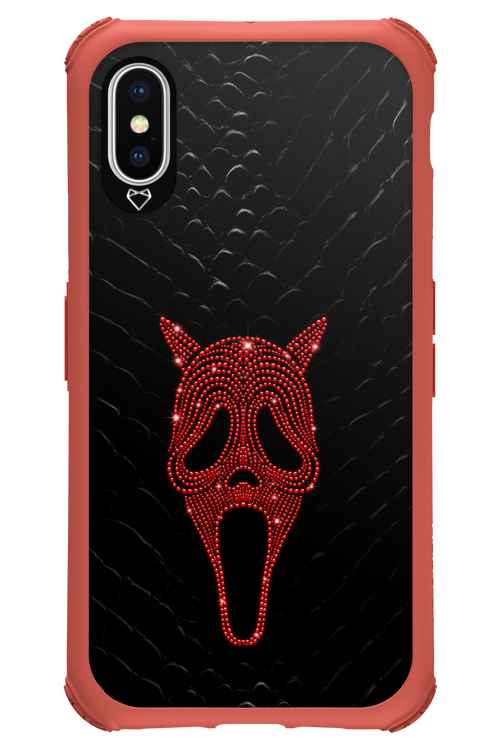 Devil Glitter Ghost - Apple iPhone XS