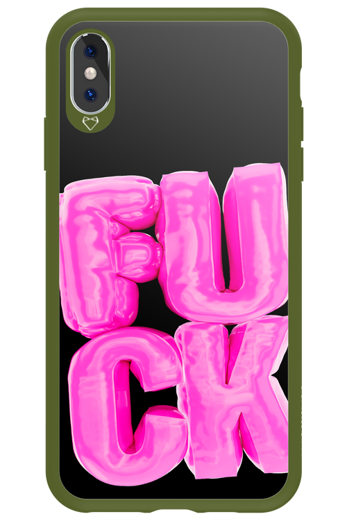 F*ck Black - Apple iPhone XS Max