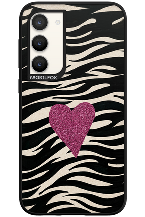 Zebra Heart 2.0 - Samsung Galaxy S23 Plus