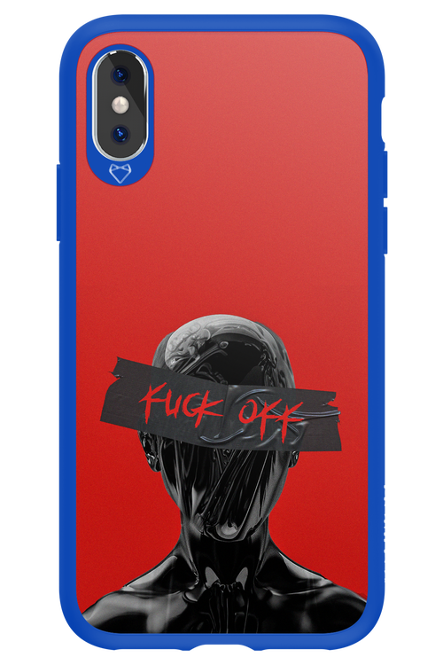 F off - Apple iPhone X