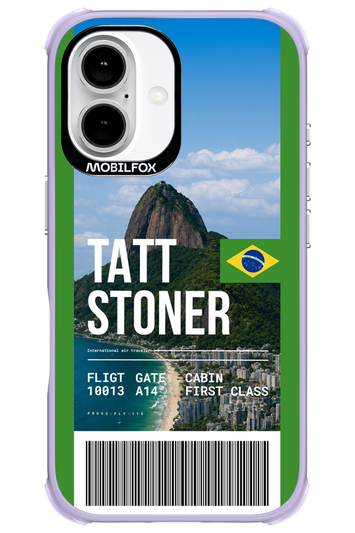 TATT STONER (fly ticket) 2.0 - Apple iPhone 16