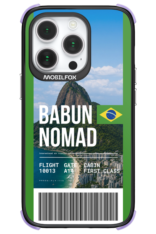 BABUN NOMAD (fly ticket) 2.0 - Apple iPhone 14 Pro