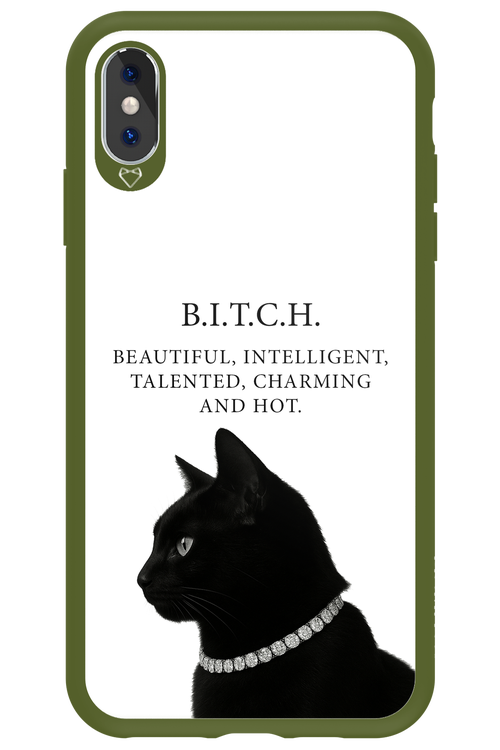 B. i. t. c. h. - Apple iPhone XS Max
