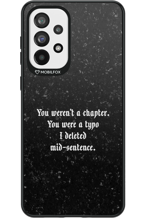 A Typo 2.0 - Samsung Galaxy A73
