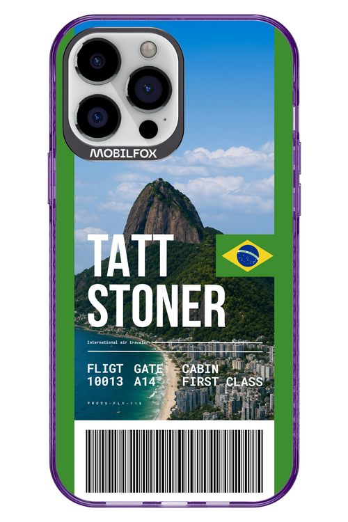 TATT STONER (fly ticket) 2.0 - Apple iPhone 13 Pro Max