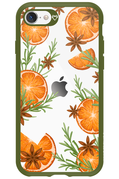 Orange With Star Anise - Apple iPhone SE 2020