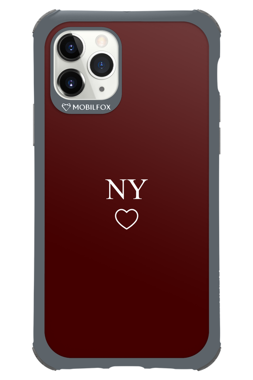 NY Burgundia 2.0 - Apple iPhone 11 Pro