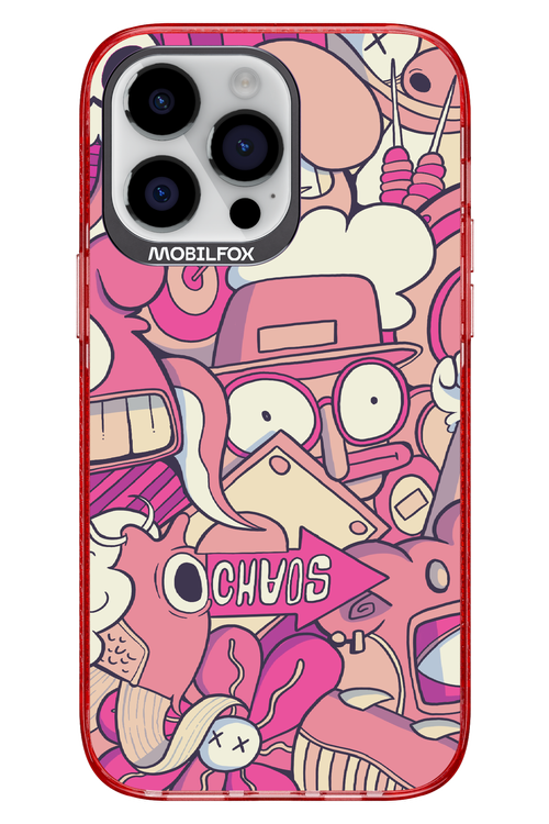 Coral Chaos - Apple iPhone 14 Pro Max