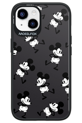 Iconic Mouse (antracite pattern) - Apple iPhone 14