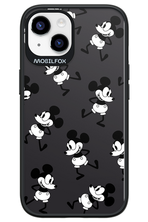 Iconic Mouse (antracite pattern) - Apple iPhone 14