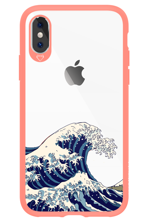 Great Wave - Apple iPhone X