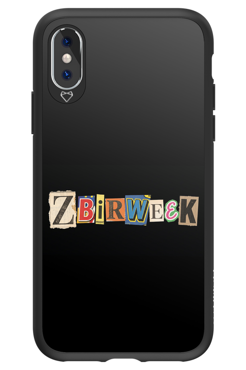Zbirweek (black) 2.0 - Apple iPhone XS