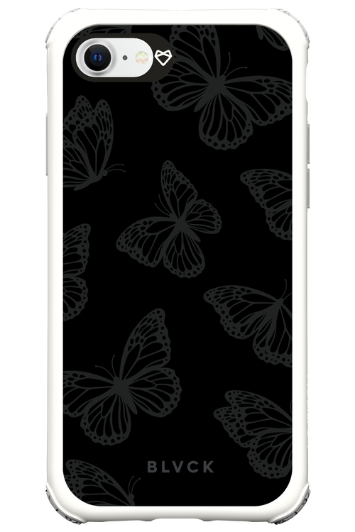 Black Butterflies - Apple iPhone SE 2020