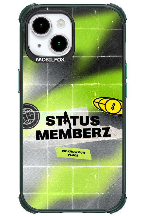 Status Memberz - Apple iPhone 15