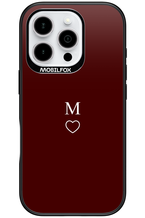 M Burgundia 2.0 - Apple iPhone 16 Pro