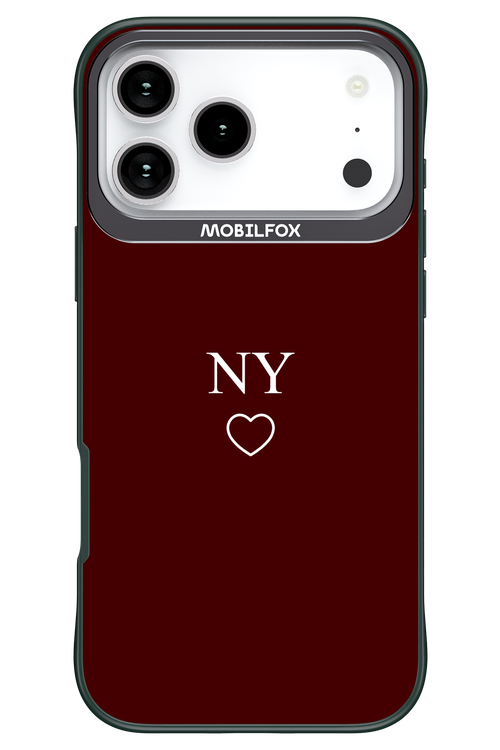 NY Burgundia 2.0 - Apple iPhone 17 Pro Max