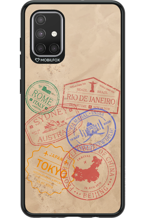 Travel Stamps 2.0 - Samsung Galaxy A71