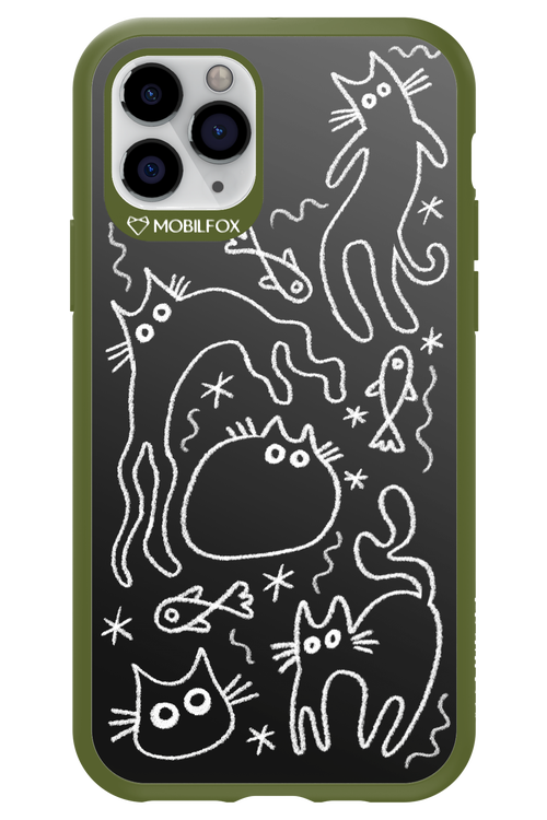 CHALK_CATS 2.0 - Apple iPhone 11 Pro