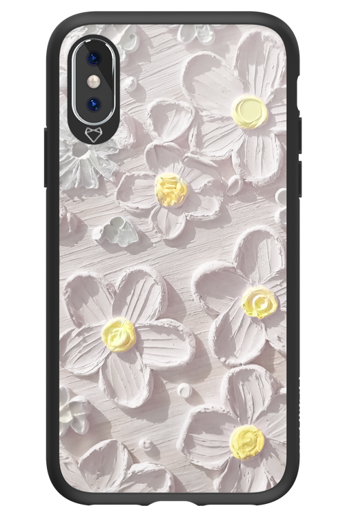 White Flowers 2.0 - Apple iPhone X