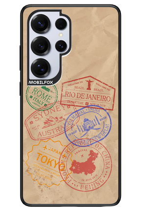 Travel Stamps 2.0 - Samsung S25 Ultra